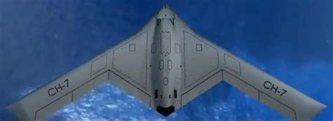 China To Unveil Ch 7 New Generation Stealth Unmanned Combat Aircraft