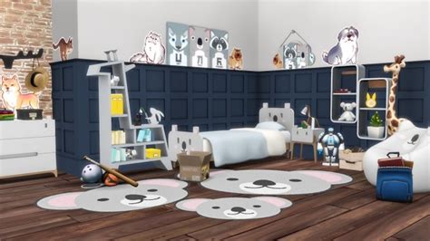 Roarsome Kids Bedroom 30 New Items At Simsational Designs Sims 4 Updates