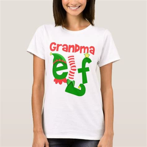 Grandma Elf T Shirt