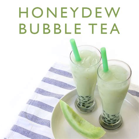 Cecibean Honeydew Bubble Tea With A2 Milk