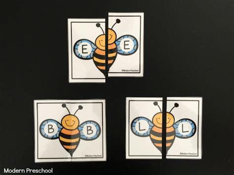 Bumble Bee Alphabet Match