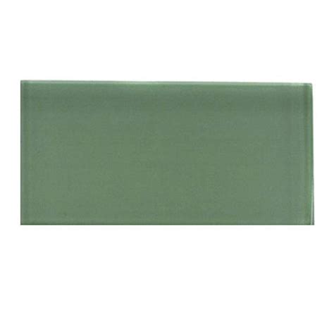 Splashback Tile Contempo Spa Green Polished Glass Mosaic Floor And Wall