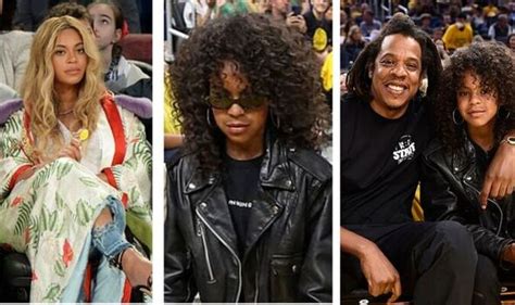 Beyonces Daughter Blue Ivy 10 Snubs Dad Jay Z As She Stuns With