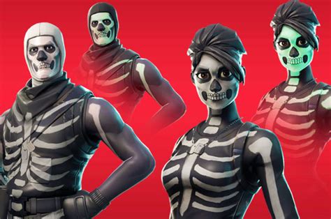Fortnite Skull Trooper Skins Skull Squad Gear Challenges And More Added With Update 602 Ps4