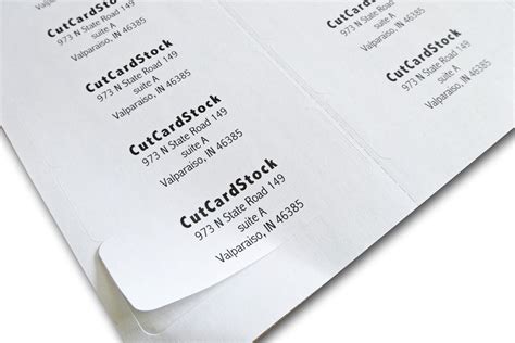 Easy Peel White 30 Up Address Labels 1 X 2 58 30 Labels Per Sheet