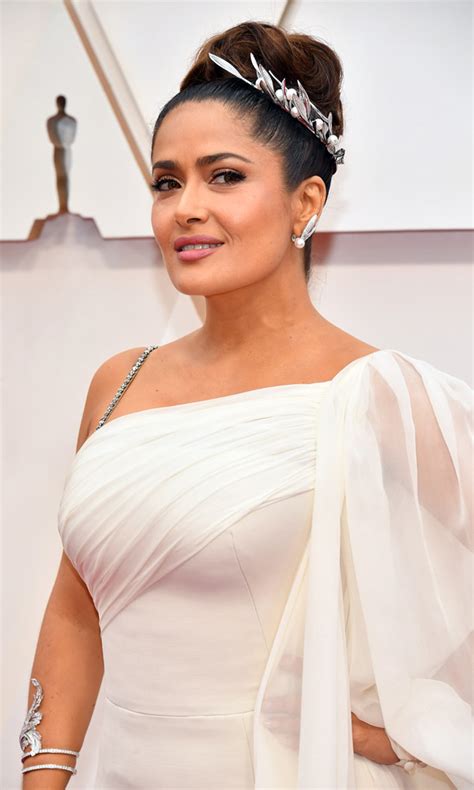 El Look Griego De Salma Hayek Revista Caras