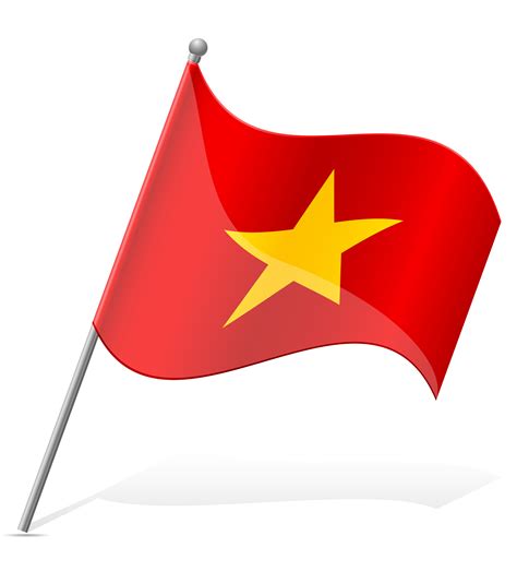 Flag Of Vietnam Vector Illustration 515040 Vector Art At Vecteezy