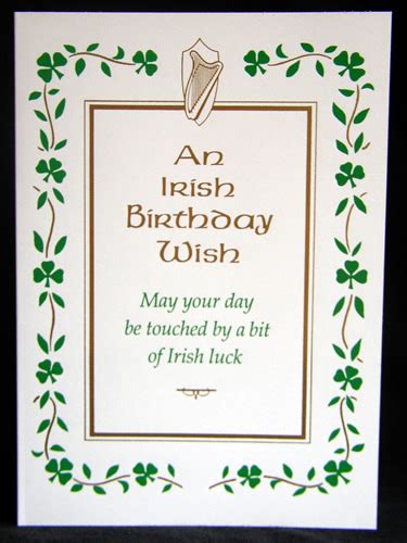 Irish Happy Birthday Quotes Quotesgram