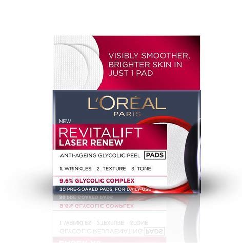 Buy Loreal Paris Revitalift Laser Renew Anti Ageing Glycolic Peel 30