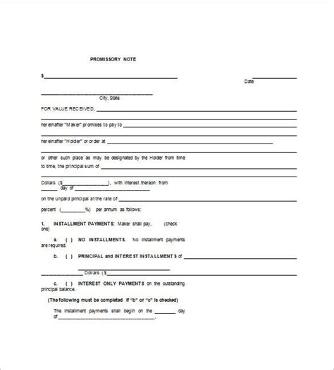 Hallelujah klavier gesang jeff buckley leonard cohen pdf noten. Blank Promissory Note Template - 12+ Free Word, Excel, PDF ...