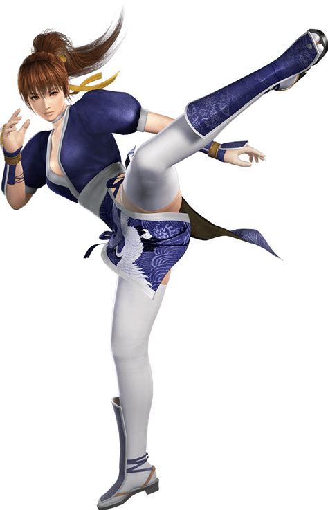 Kasumi Doa Dead Or Alive Musou Stars Tecmo Highres Official Art 1girl 3d Breasts