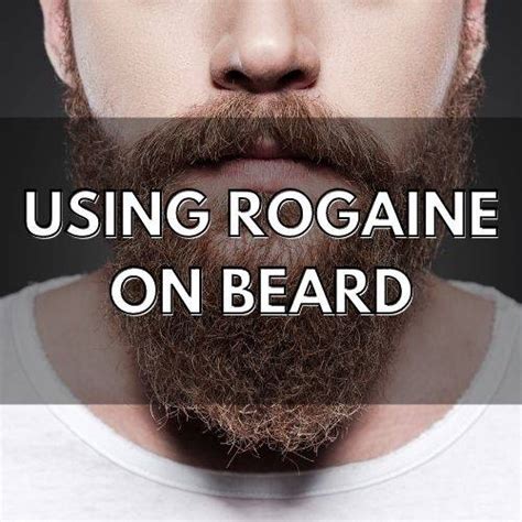 Rogaine On Beard