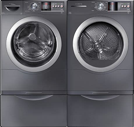 Free delivery on major appliance purchases $399 and up Stackable Bosch Washer & Dryer. | Indoors | Pinterest