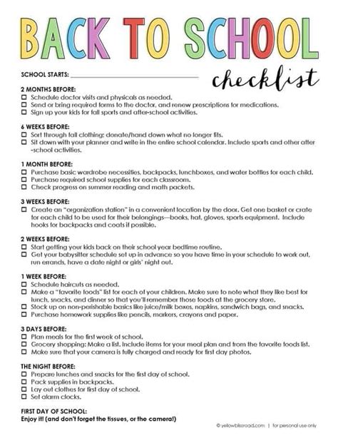 The Ultimate Guide To Back To School Printables