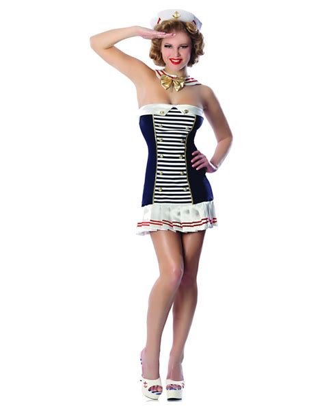 Stars And Stripes Sailor Pin Up Costume