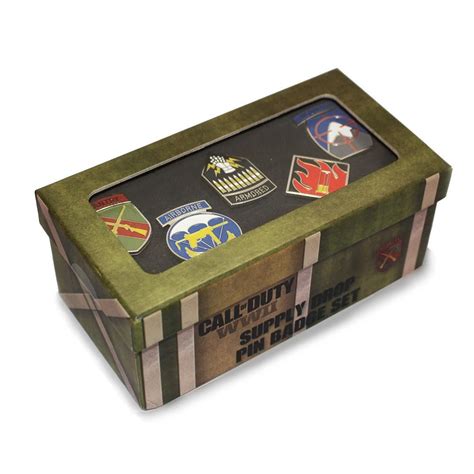 Official Call Of Duty Supply Drop Pin Badge Set Free Uk Delivery