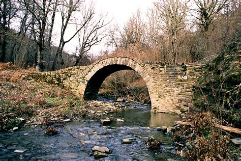 Geromnios Bridge This Small But Beautiful Stone Bridge Can Flickr