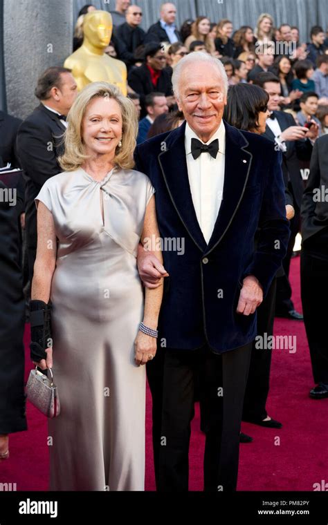 Christopher Plummer And Elaine Taylor Hi Res Stock Photography And