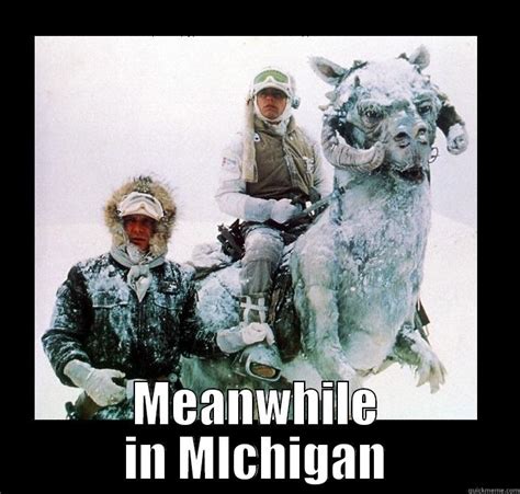 Michigan Winter Quickmeme