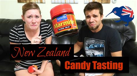 Tasting Foreign Candy New Zealand And Marmite Youtube