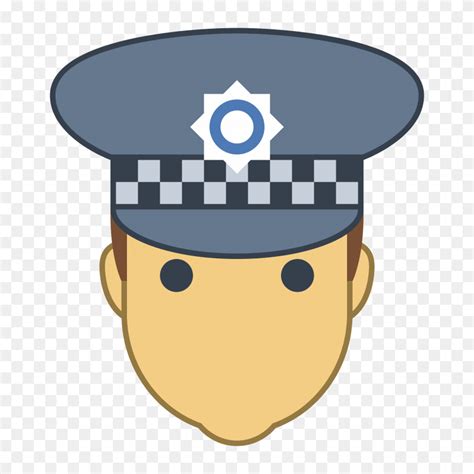 Authority Enforcement Law Officer Police Stop Traffic Icon