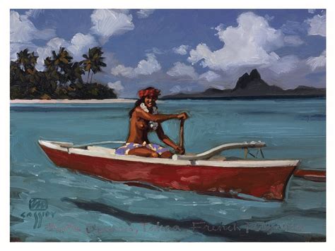 South Pacific Art Prints Michael Cassidy Polynesian Art Island Art Tiki Art