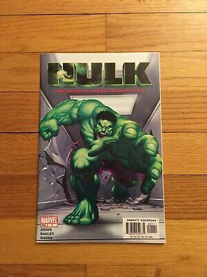 Hulk The Official Movie Adaptation 1 2003 NM Marvel Comics Free Bag