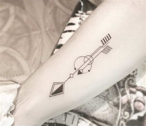 Geometric Arrow Tattoo By Alexis Vargas Post 25701