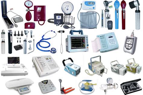 Виды медицинского оборудования