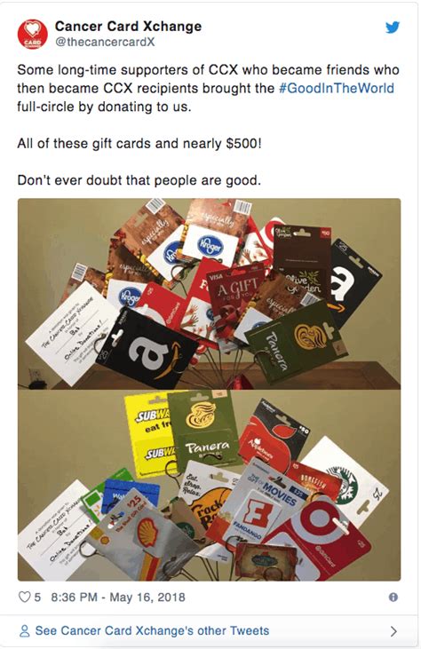 How To Get Free Gift Cards For Cancer Patients Cha Ching Queen