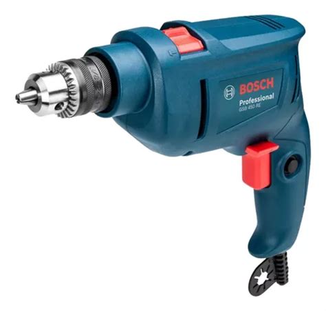 Taladro percutor atornillador eléctrico de 10mm Bosch GSB 450 RE 450W