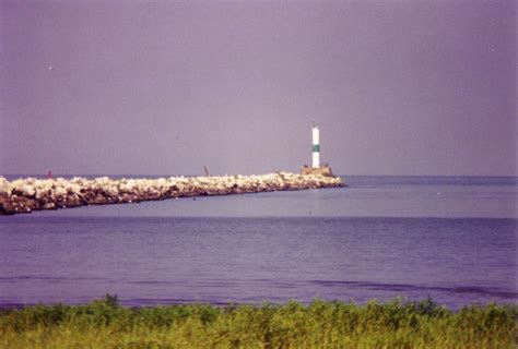 Sandusky Harbor Breakwater Light Oh Built 1993 30 Tall Flickr
