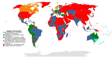 Legality Of Prostitution Maps On The Web