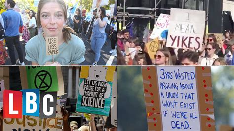 Climate Strike Protests The Best Placards From The Global Demonstrations Lbc