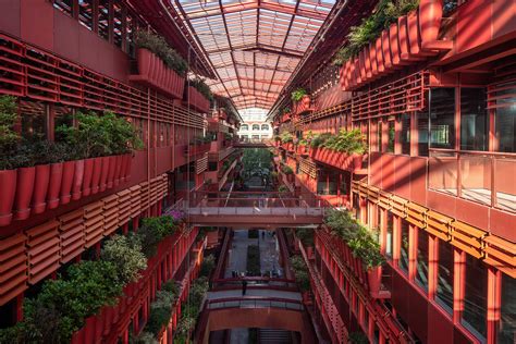 The Street Of 1000 Red Jars Shanghai China By Jean Nouvel 谷德设计网