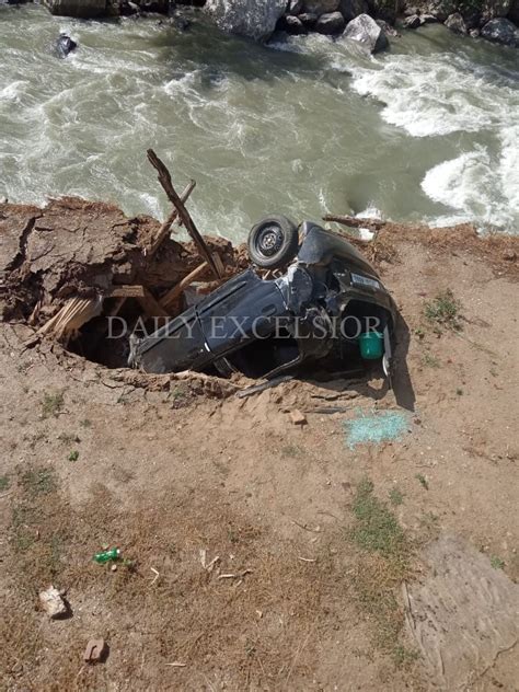 One Dead Two Injured After Car Falls Into Gorge In Doda Jammu