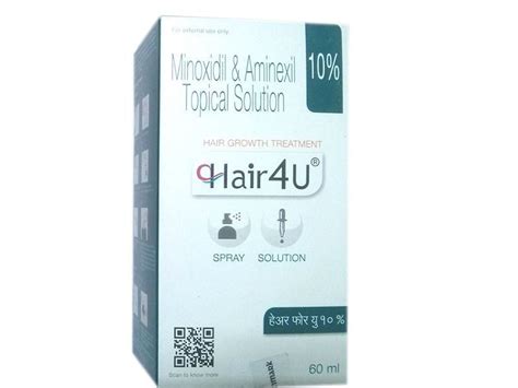Originally, minoxidil wasn't designed as a hair loss treatment. HAIR4U 10 MINOXIDIL + SERUM - HAIR LOSS REGROWTH SOLUTION ...