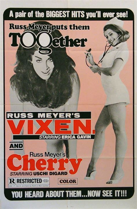 Vixen Cherry Harry Raquel Movie Poster 1 Sheet 27x41 Original