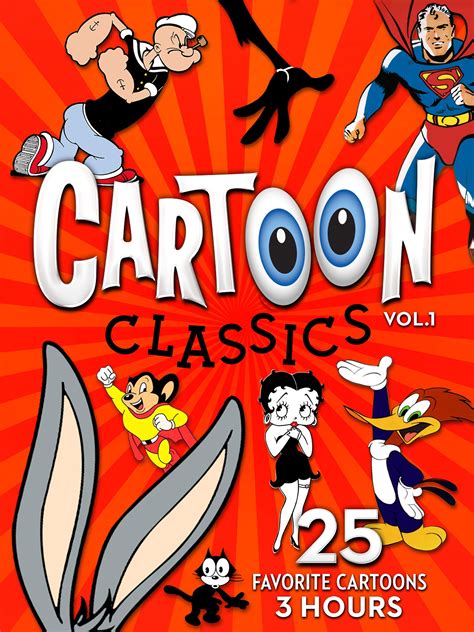 Cartoon Classics Vol Favorite Cartoons Hours