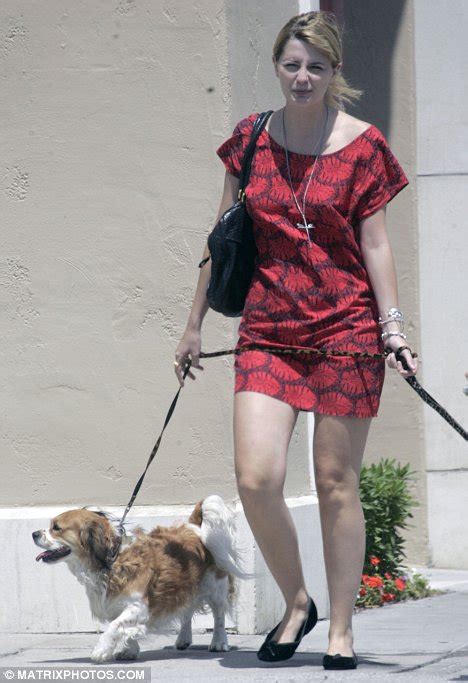 Mischa Barton Shows Off Her Dimpled Thighs Walking The Dogs Daily