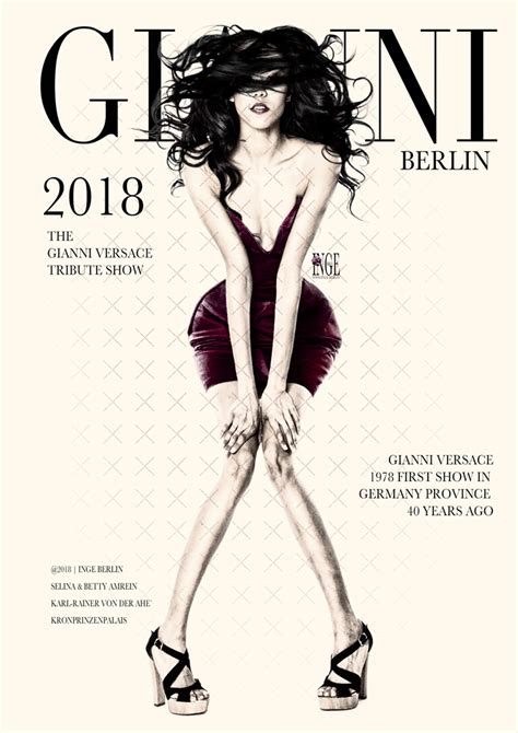 Inge Fotografin Berlin Gianni Versace Tribute Show