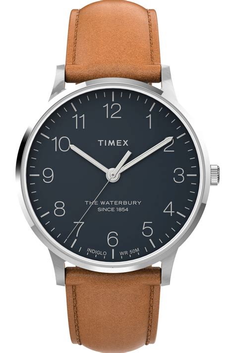 Timex Waterbury Classic Mens Watch TW2U97200 Black WatchShop