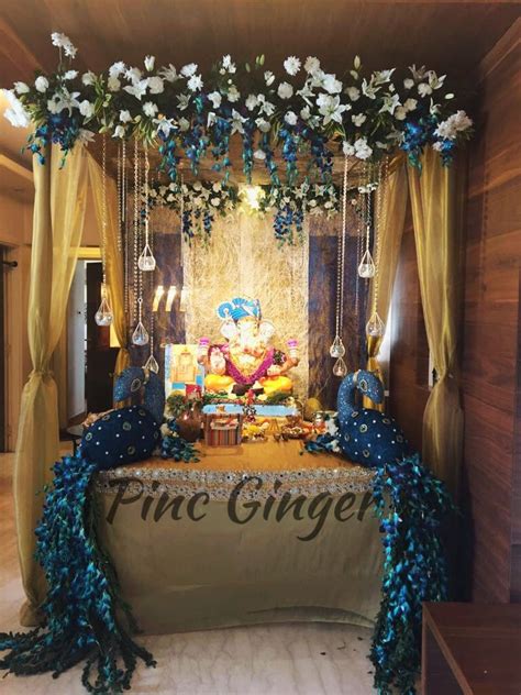 Best 25+ Ganpati decoration theme ideas on Pinterest ...