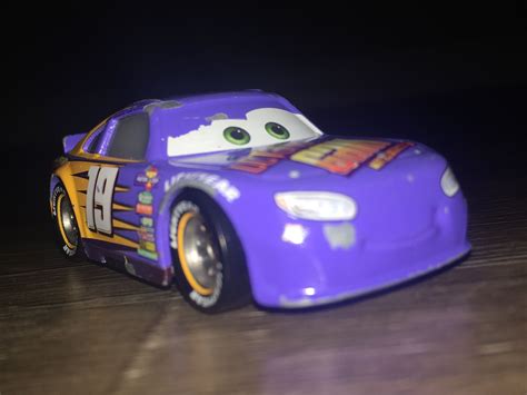 Purple Car From Cars Movie Name Maragaret Garris