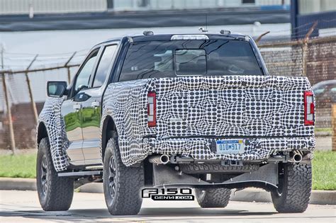 2022 F 150 Raptor Prototype With New Coil Spring Rear Suspension Breaks