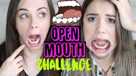 Open Mouth Challenge Ft Rosy Mcmichael Youtube