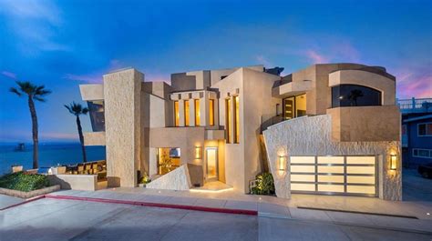 108 Million Newly Built Contemporary Oceanfront Home In Newport Beach