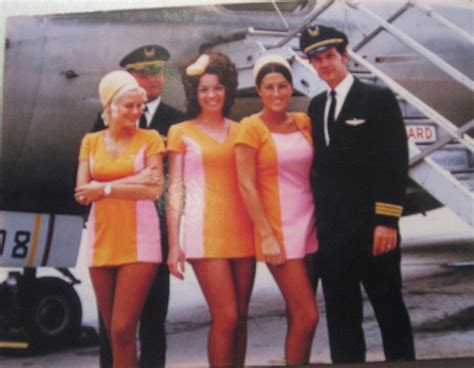 Psa Flight Crew 1972 Flight Attendant Fashion Sexy Flight