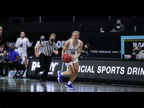 Byu Womens Basketball Team Gets Back To Wcc Title Game Routing San