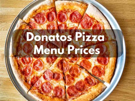 Donatos Pizza Menu Prices In 2023 Modern Art Catering